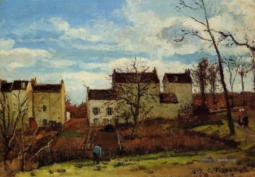 Camille Pissarro Werke - Frühling bei Pontoise 1872 Camille Pissarro